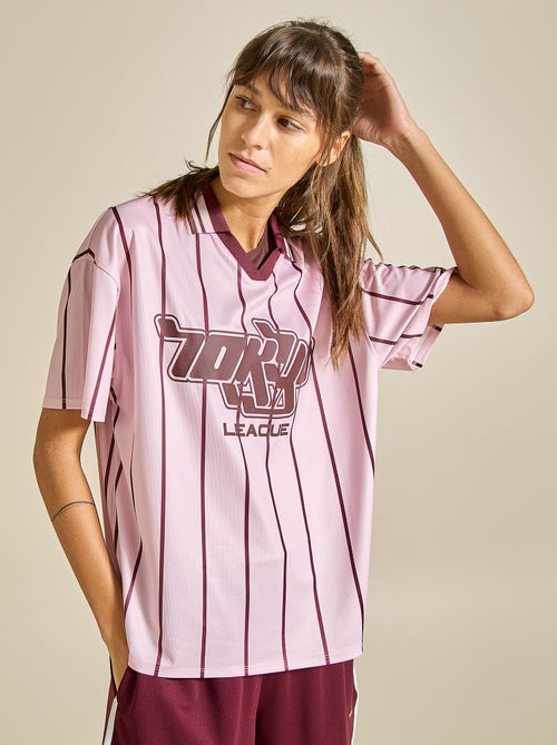 Tee-shirt de foot oversize - (ekstract) - Kiabi Tee-shirt de foot oversize - (ekstract) - Kiabi
