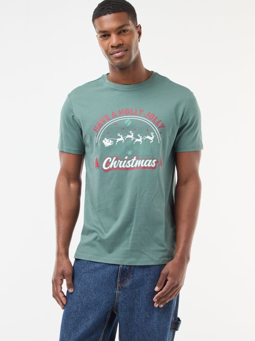 Tee-shirt de Noël fantaisie - Kiabi