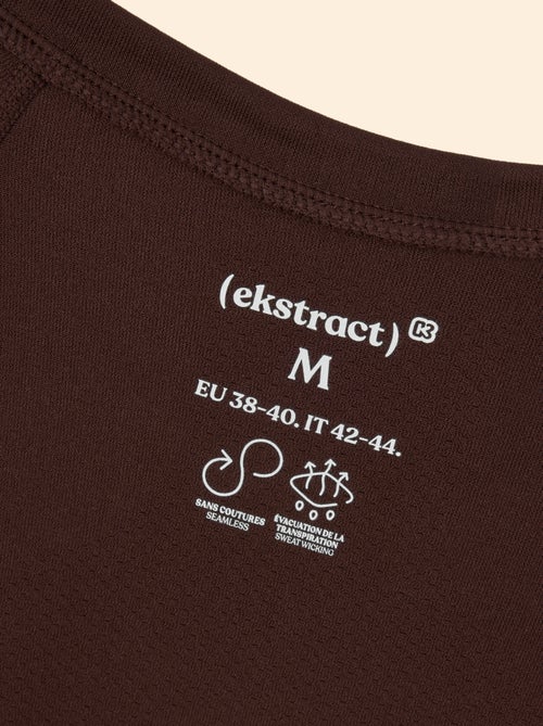 Tee-shirt de sport effet seconde peau - (ekstract) - Kiabi Tee-shirt de sport effet seconde peau - (ekstract) - Kiabi