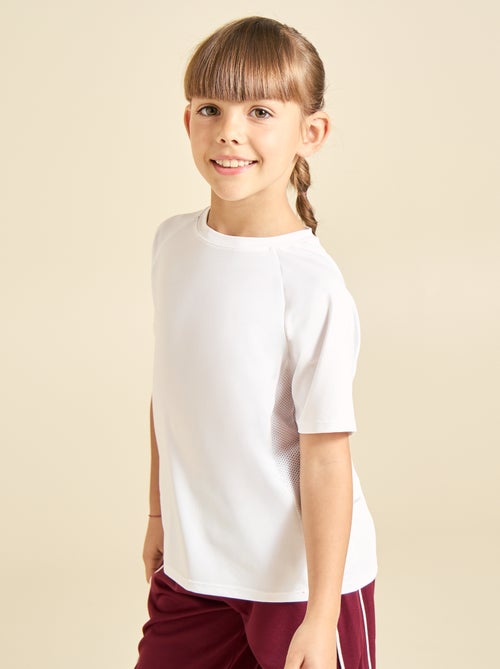 Tee-shirt de sport fluide manches courtes (Ekstract) - Kiabi