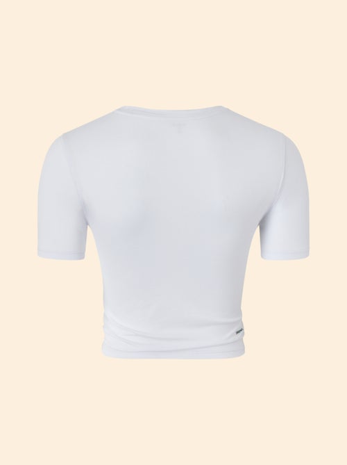 Tee-shirt de sport froncé - (ekstract) - Kiabi Tee-shirt de sport froncé - (ekstract) - Kiabi