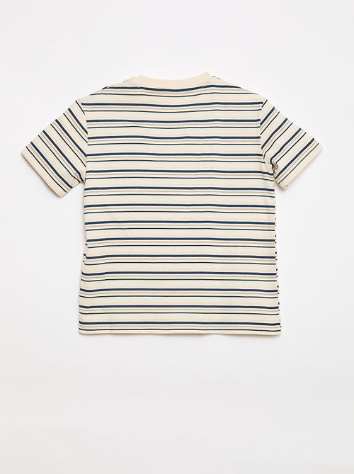 Tee-shirt imprimé à manches courtes - Collection facile à enfiler - Kiabi