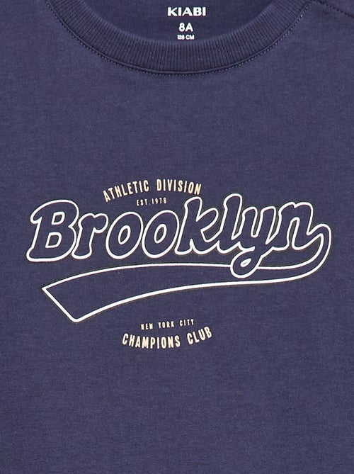 Tee-shirt imprimé à manches courtes - Collection facile à enfiler - Kiabi