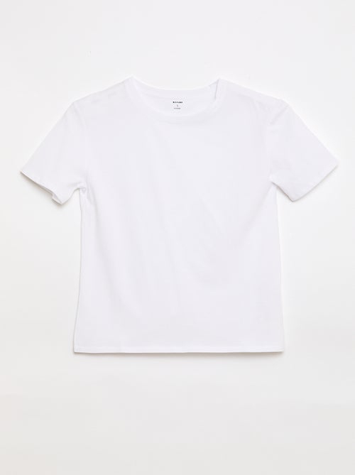 Tee-shirt imprimé à manches courtes - So Easy - Kiabi