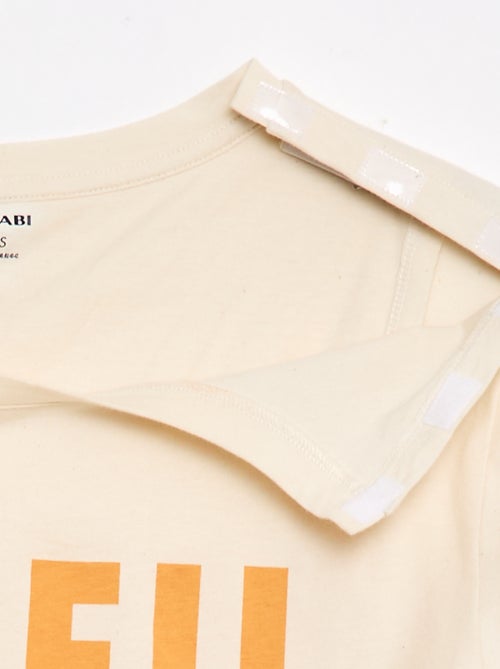 Tee-shirt imprimé à manches courtes - So Easy - Kiabi