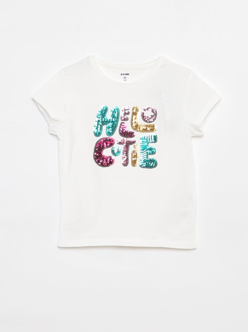 Tee-shirt imprimé fantaisie - Kiabi