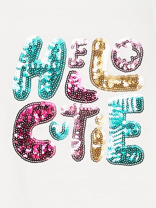 Tee-shirt imprimé fantaisie - Kiabi