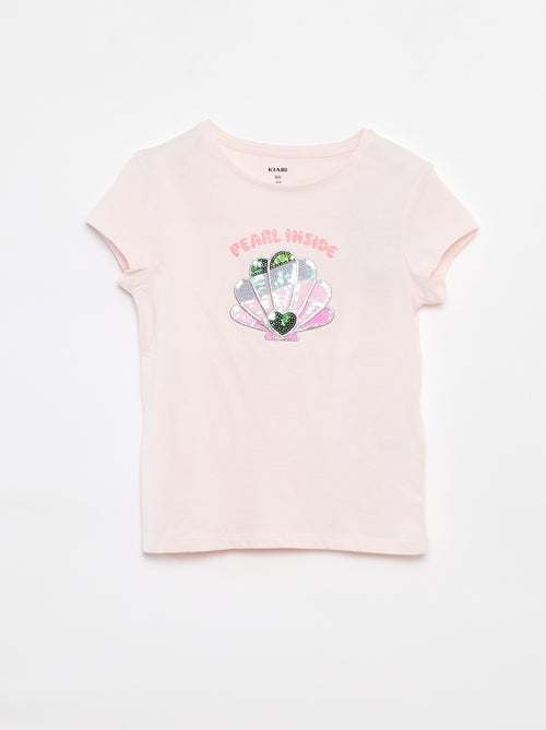 Tee-shirt imprimé fantaisie - Kiabi