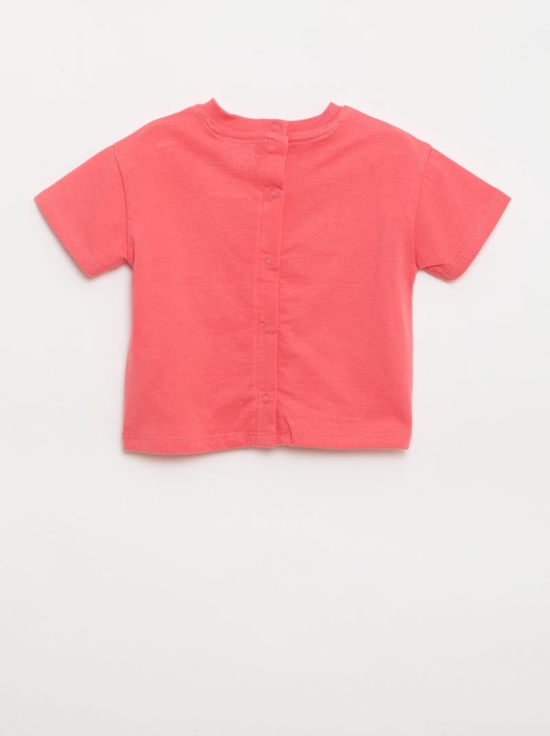 Tee-shirt imprimé 'Marvel' Rouge - Kiabi