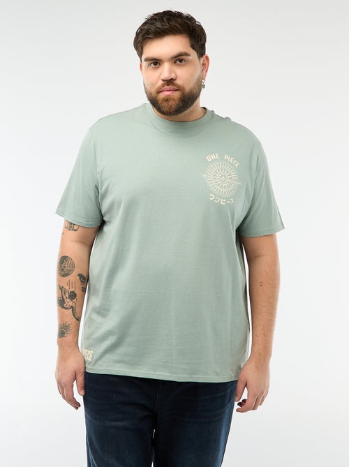 Tee-shirt imprimé 'One Piece' - Kiabi