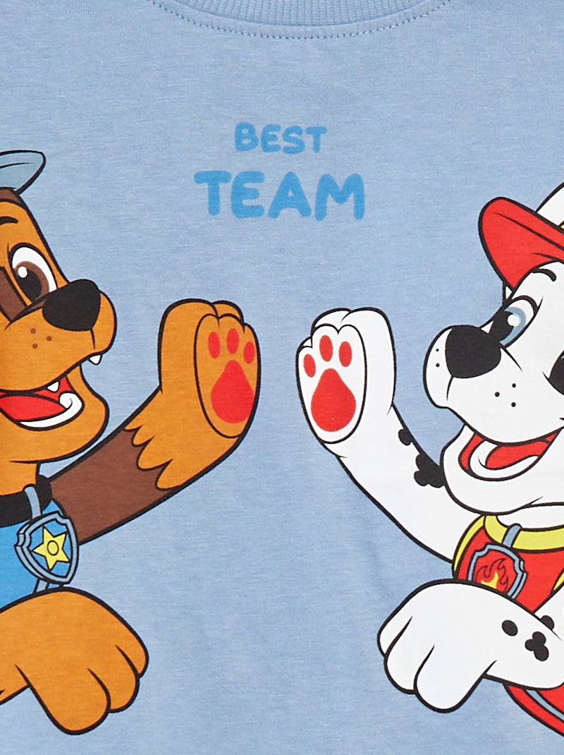 Tee-shirt imprimé 'Pat' Patrouille' Bleu - Kiabi