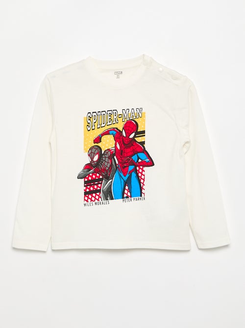 Tee-shirt imprimé 'Spiderman' - collection facile à enfiler - Kiabi
