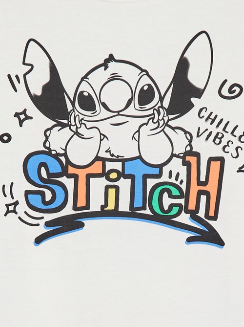 Tee-shirt imprimé 'Stitch' - Kiabi