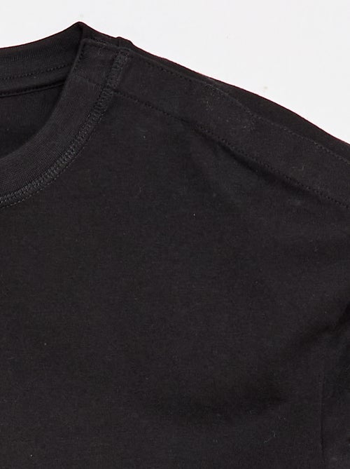 Tee-shirt marinière épaule scratchée - collection facile à enfiler - Kiabi