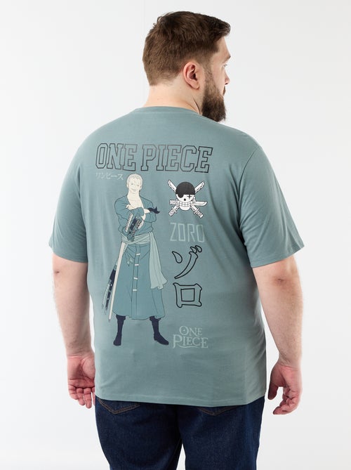 Tee-shirt 'One Piece' à manches courtes - Kiabi