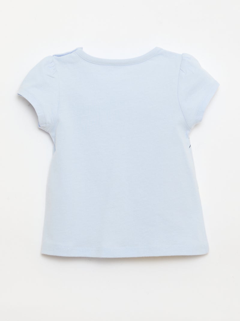 Tee-shirt print 'Disney' Bleu - Kiabi