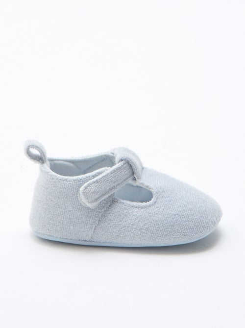 Terry cloth ballet slippers - Kiabi