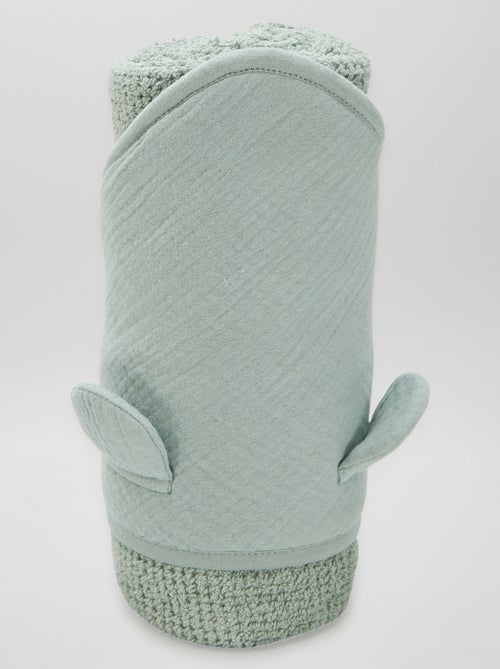 Terry Hooded Bath Towel - Kiabi