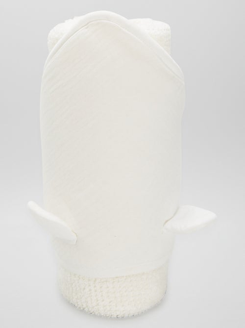 Terry Hooded Bath Towel - Kiabi