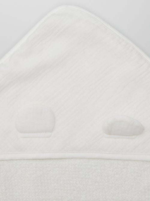 Terry Hooded Bath Towel - Kiabi