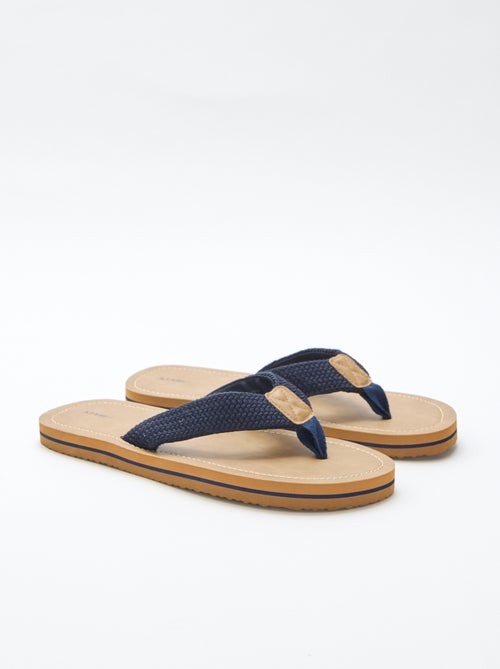 Textil-Flip-Flop mit Riemen - Kiabi