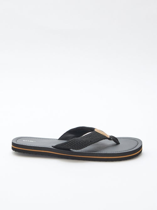 Textil-Flip-Flop mit Riemen - Kiabi