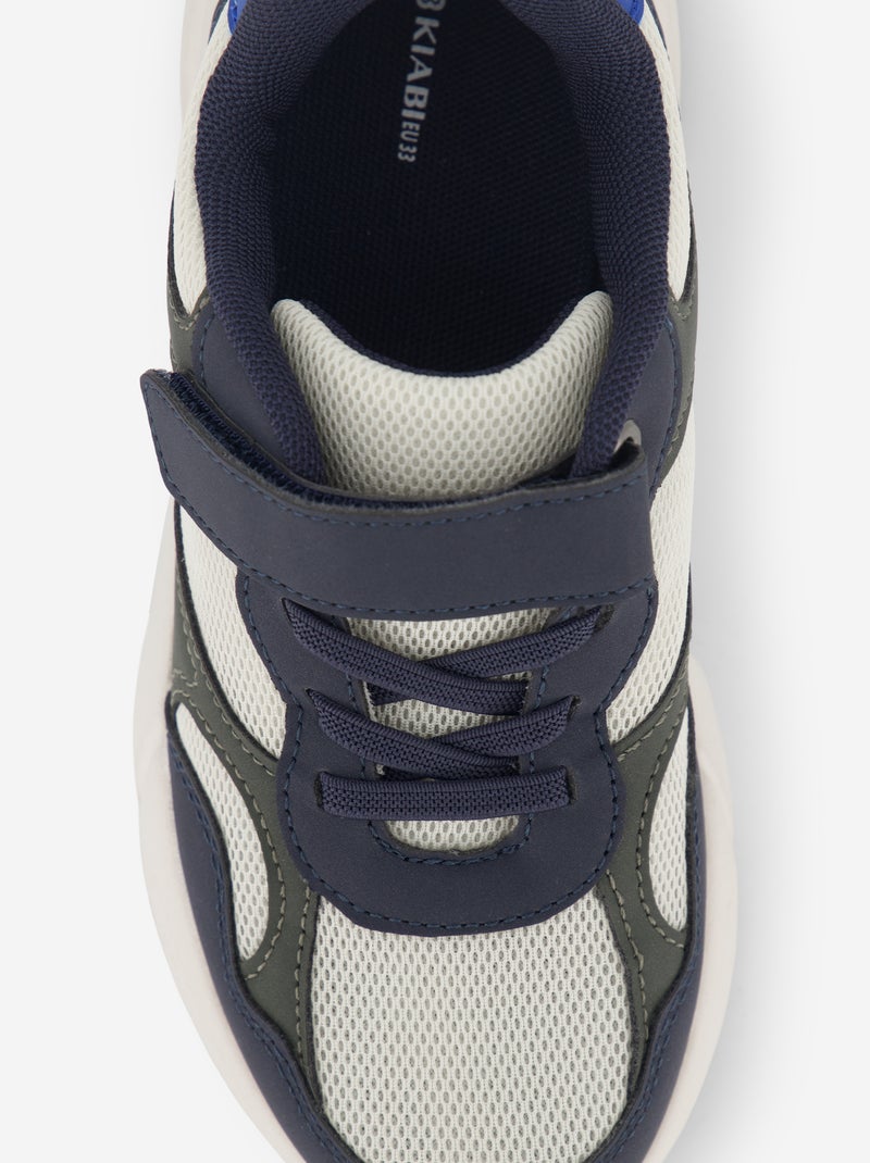 Textil-Laufschuhe Bleu - Kiabi
