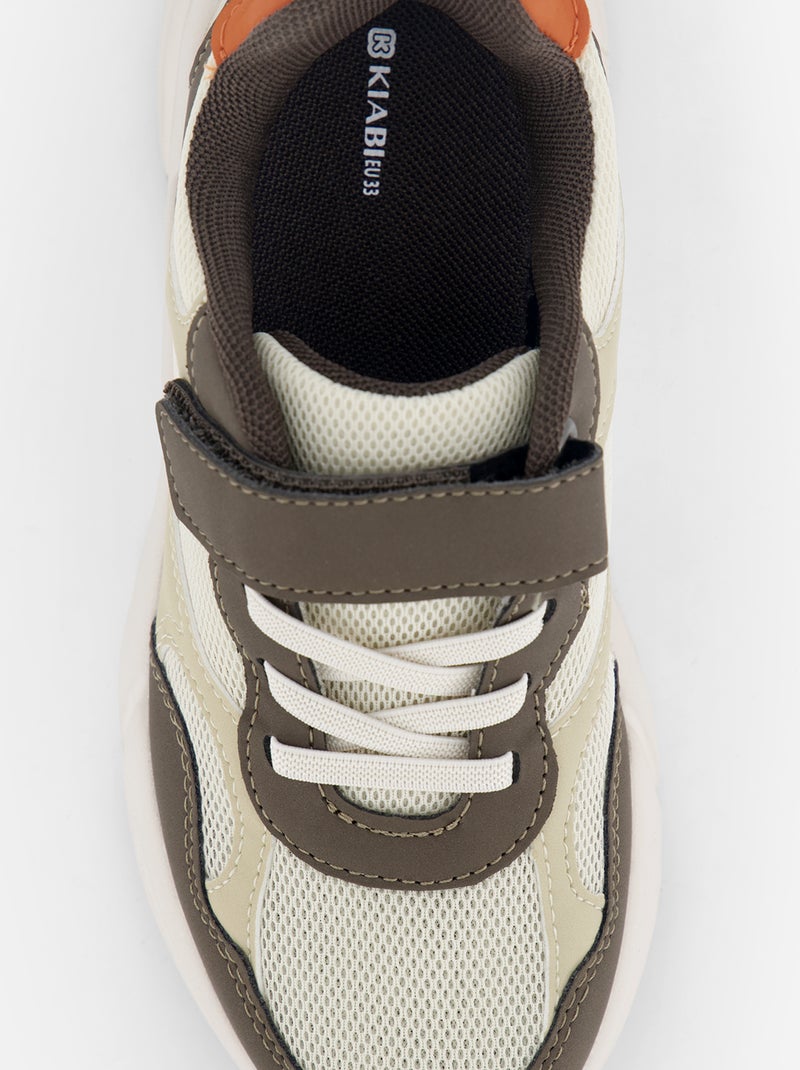 Textil-Laufschuhe Marron - Kiabi