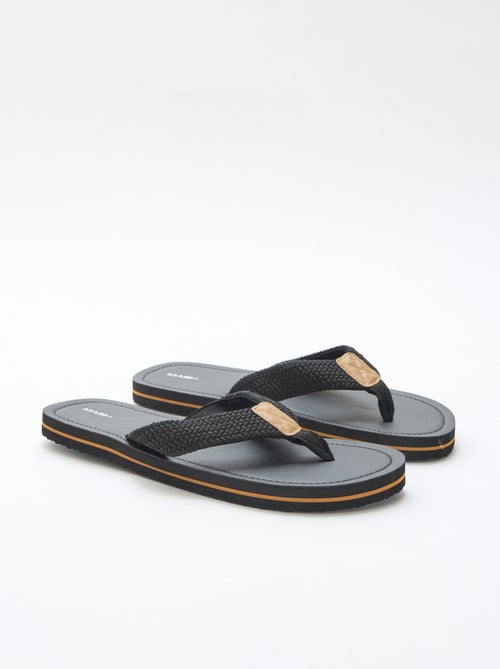 Textile Strap Flip-Flops - Kiabi