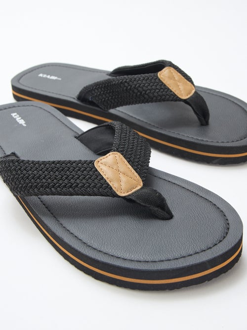 Textile Strap Flip-Flops - Kiabi