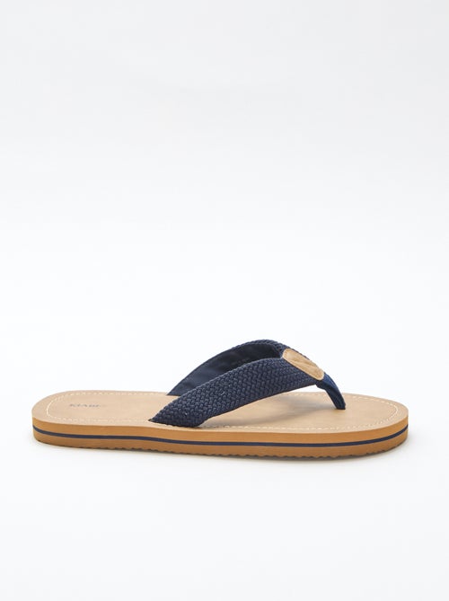 Textile Strap Flip-Flops - Kiabi