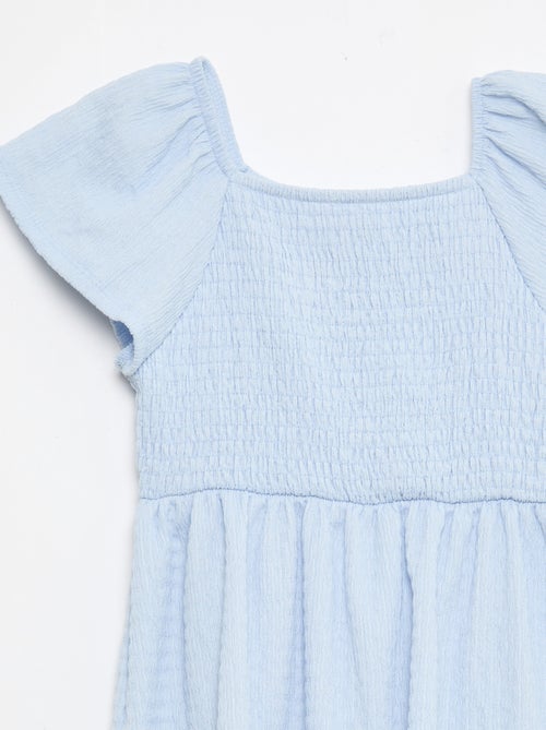 Textured knit dress - Kiabi