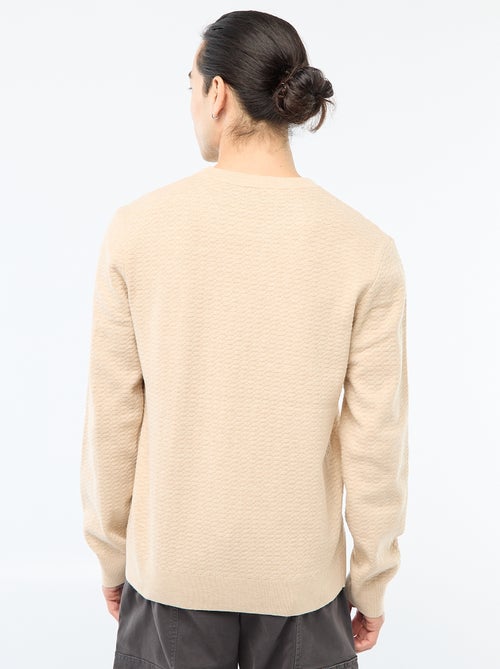 Textured Knit Sweater - Kiabi