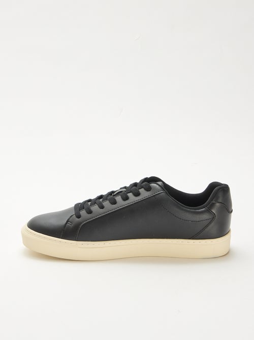 Textured low-top sneakers - Kiabi