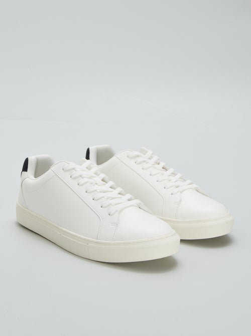 Textured low-top sneakers - Kiabi