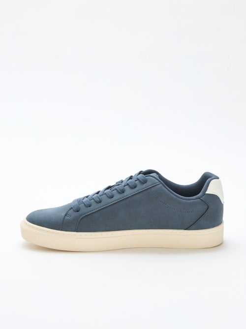 Textured low-top trainers - Kiabi