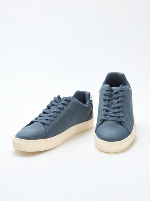 Textured low-top trainers - Kiabi