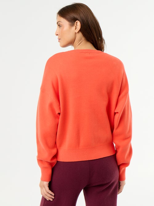 Thick cotton jumper - Kiabi