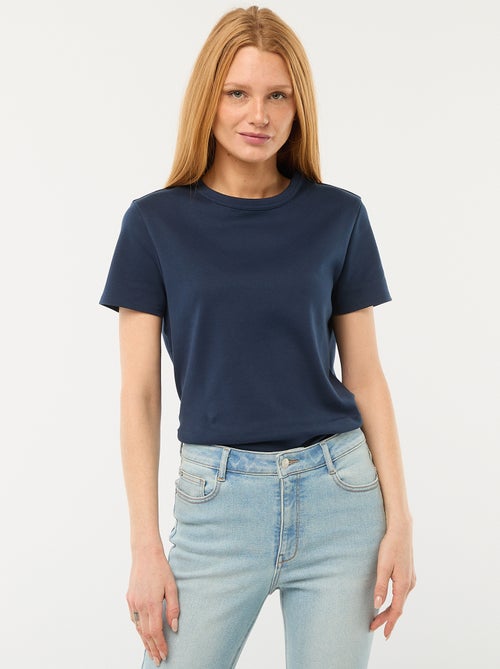 Thick cotton t-shirt - Kiabi Thick cotton t-shirt - Kiabi