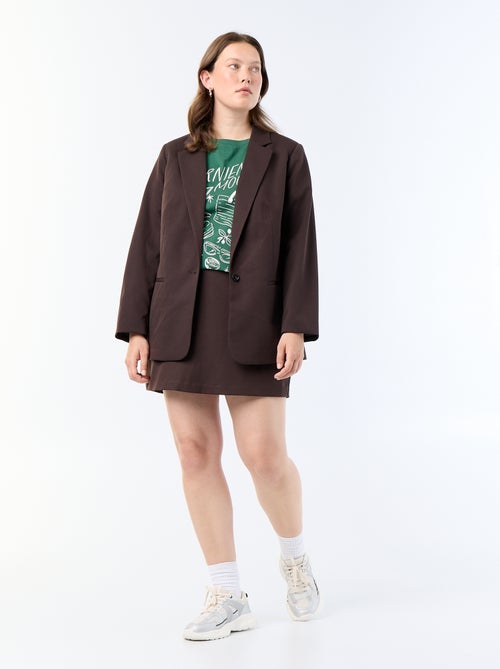 Thick knit skort - Kiabi
