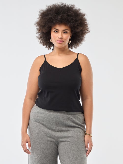 Thin Strap Camisole - Kiabi Thin Strap Camisole - Kiabi
