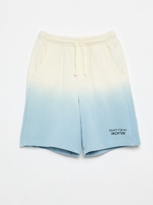 Tie-Dye Bermuda aus French Terry - Kiabi