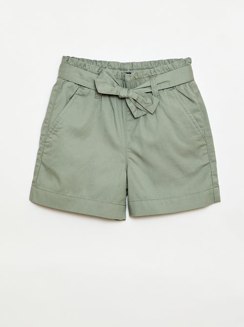 Tie-Waist Shorts - Kiabi