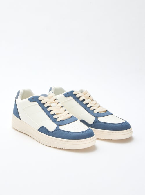 Tiefe Sneakers mit zweifarbigem Design - Kiabi