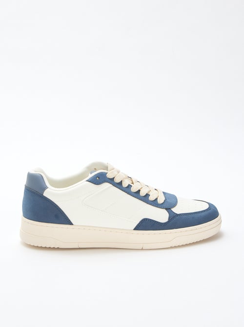 Tiefe Sneakers mit zweifarbigem Design - Kiabi