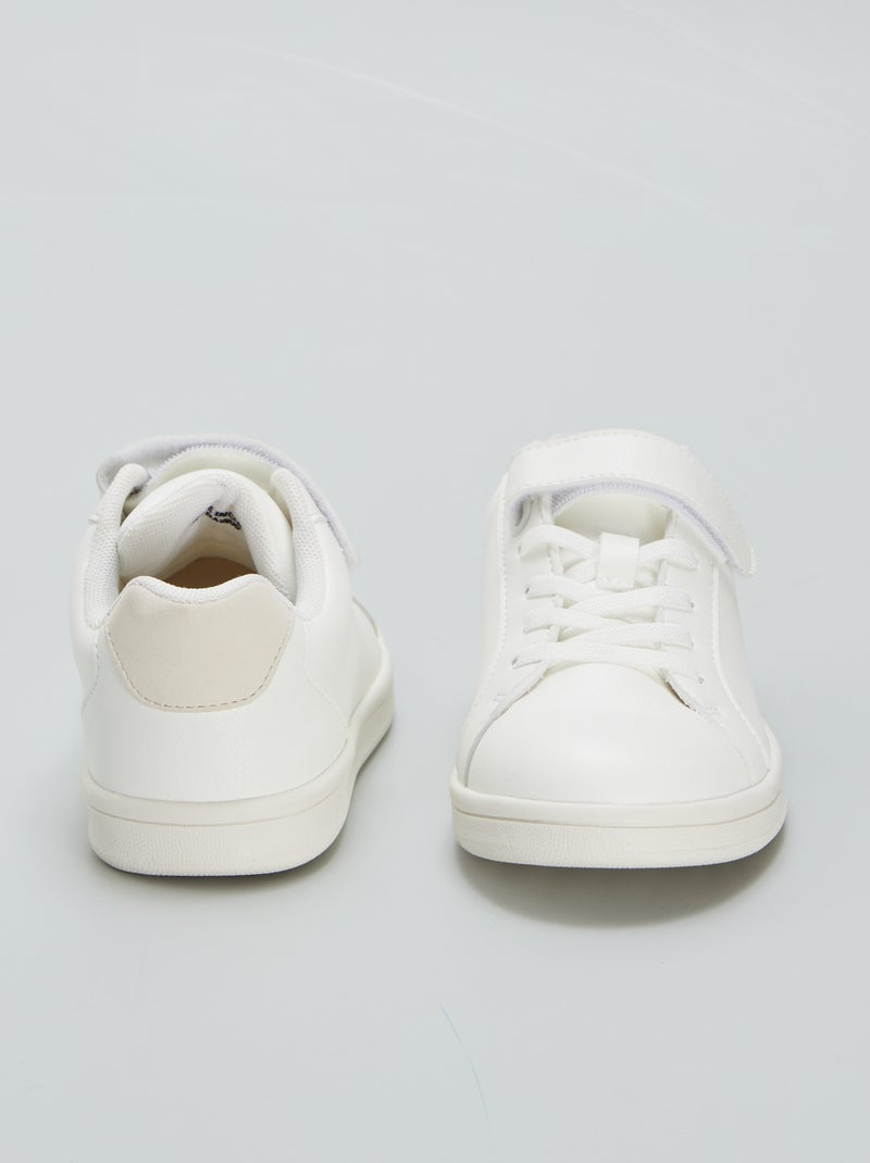 Tiefe Sneakers Weiß - Kiabi