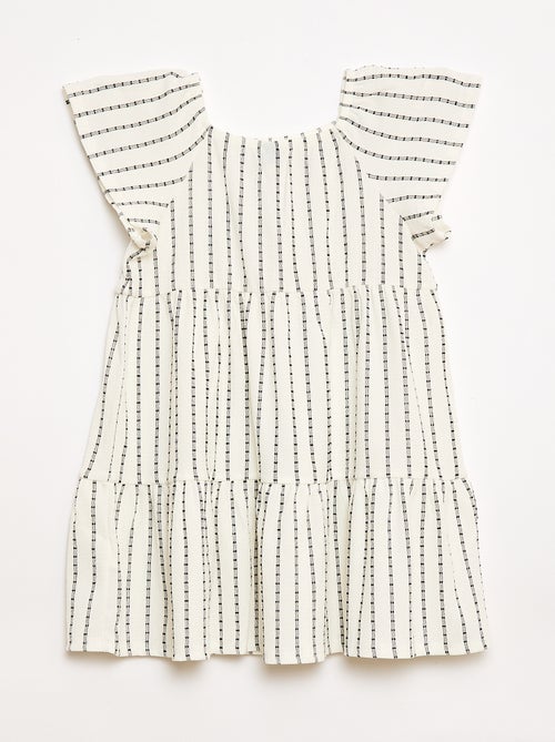 Tiered Lightweight Dress - Kiabi