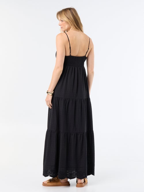 Tiered long dress - Kiabi