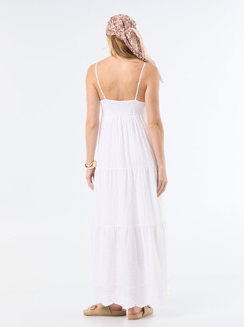 Tiered long dress - Kiabi