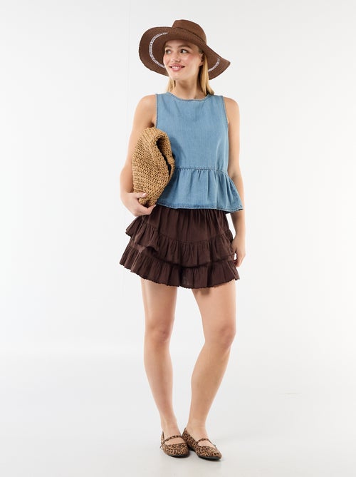 Tiered Ruffle Skirt - Kiabi